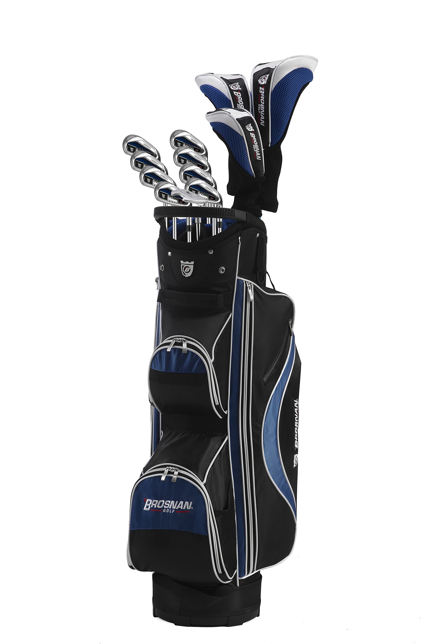 Brosnan Golf Eureka S8 Men's Complete Golf Club Set [12 Clubs /16-Pieces ][Hand: Right] [Length: Standard]