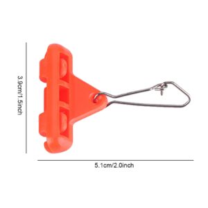 30 pcs Professional Sliding Rig Boom for Boat Sea Fishing Rigs Simple Sliding Booms with Clip Link Fish Tackle for Boat Beach Pier, Zips Slider Boom, Zips Slider Boom, 30 pcs Professional Sliding