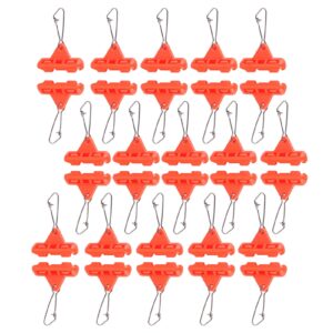 30 pcs Professional Sliding Rig Boom for Boat Sea Fishing Rigs Simple Sliding Booms with Clip Link Fish Tackle for Boat Beach Pier, Zips Slider Boom, Zips Slider Boom, 30 pcs Professional Sliding