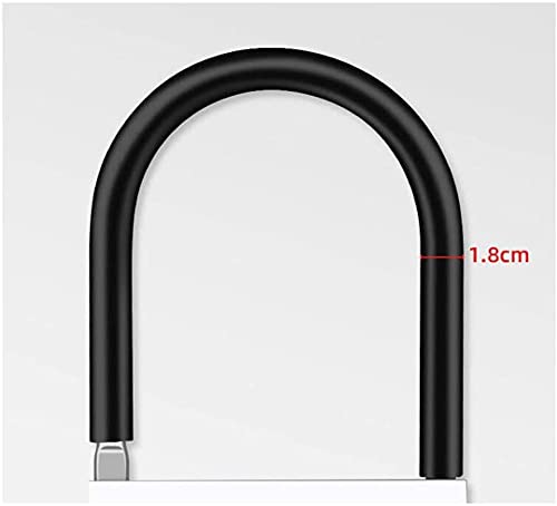 VIGAT Bicycle Lock U-Shaped Lock Anti-Theft Lock Crescent Lock Core, Anti-Hydraulic Shear, Suitable for Motorcycle/Bike