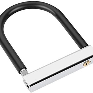 VIGAT Bicycle Lock U-Shaped Lock Anti-Theft Lock Crescent Lock Core, Anti-Hydraulic Shear, Suitable for Motorcycle/Bike