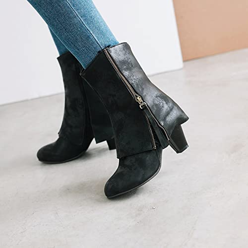 Womens Sandals, Over The Knee Boots for Women Women's Heels Boots Tie Up Shoes White Heels Prom Lightweight Boots Womens Business Casual Shoes