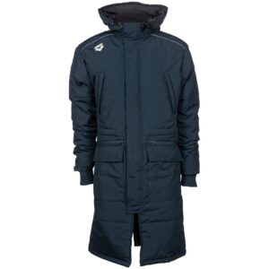 arena Standard Team Unisex Solid Parka, Navy, XX-Small