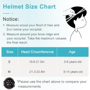 Toddler Helmet, Bienbee Kids Bike Helmet Skateboard Helmets for Bicycle Balance Bike Scooter for Girls Kids Age 3-5-8-14 Years, Rainbow S