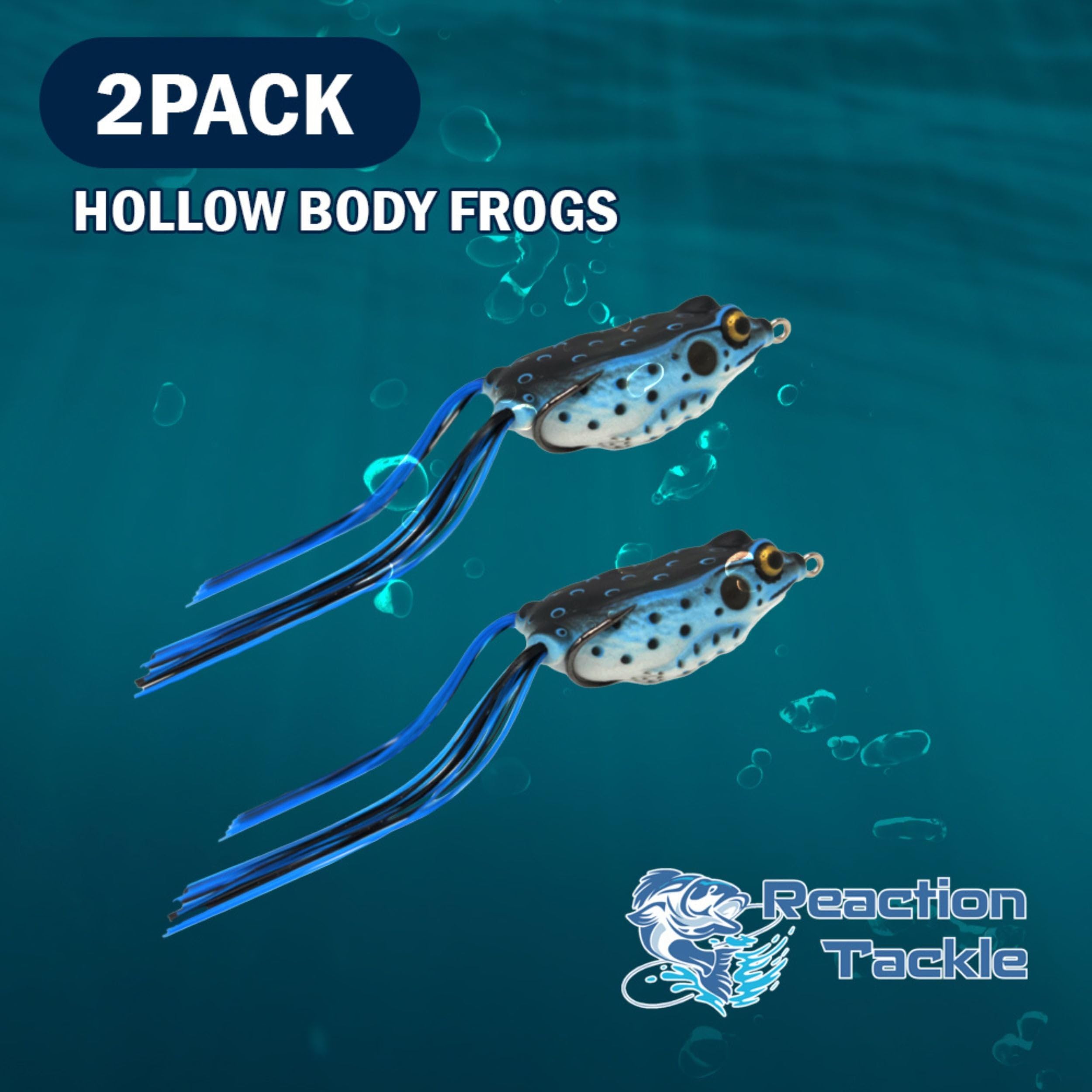 Reaction Tackle Hollow Body Frogs 2.5" - Swamp Frog #25