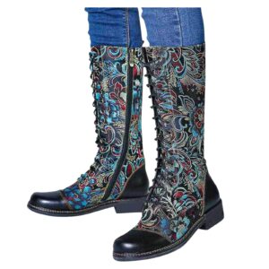 Fall Boots for Women 2022, Rain Boots for Women Womens Fashion Boots Indoor Shoes Chunky Heel Heels Trendy Training Boots Rain Boots for Women Black