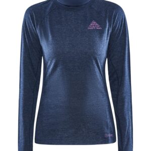 Craft Sportswear Women's ADV Subz Wool LS Tee 2, Tide, Medium