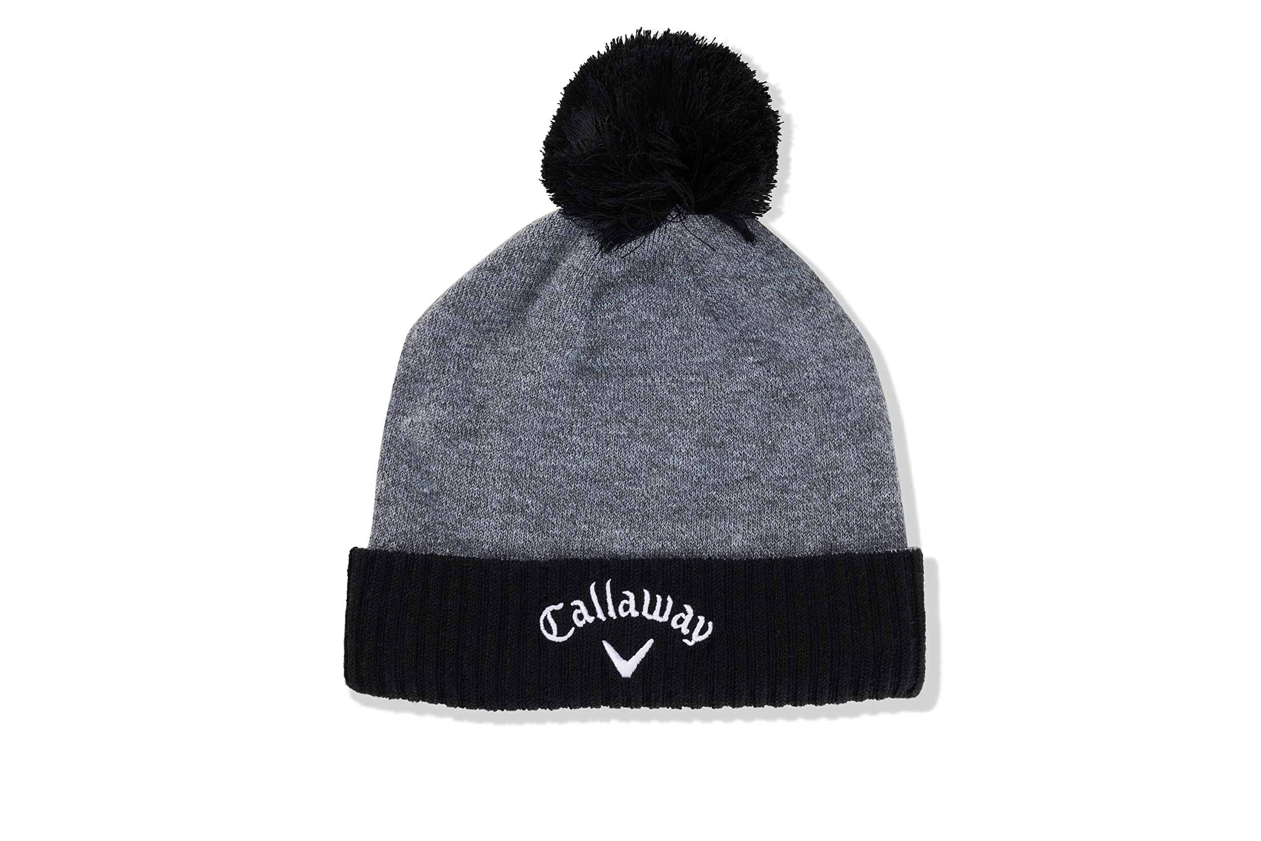 Callaway Golf Knit Pom Beanie Collection (Gray/Black)