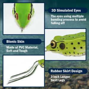 Reaction Tackle Hollow Body Frogs 2.5" - Swamp Frog #25