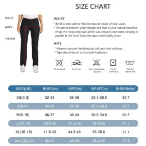 Willit Women's Golf Pants Stretch Hiking Pants Quick Dry Lightweight Outdoor Casual Pants with Pockets Water Resistant Deep Gray 12