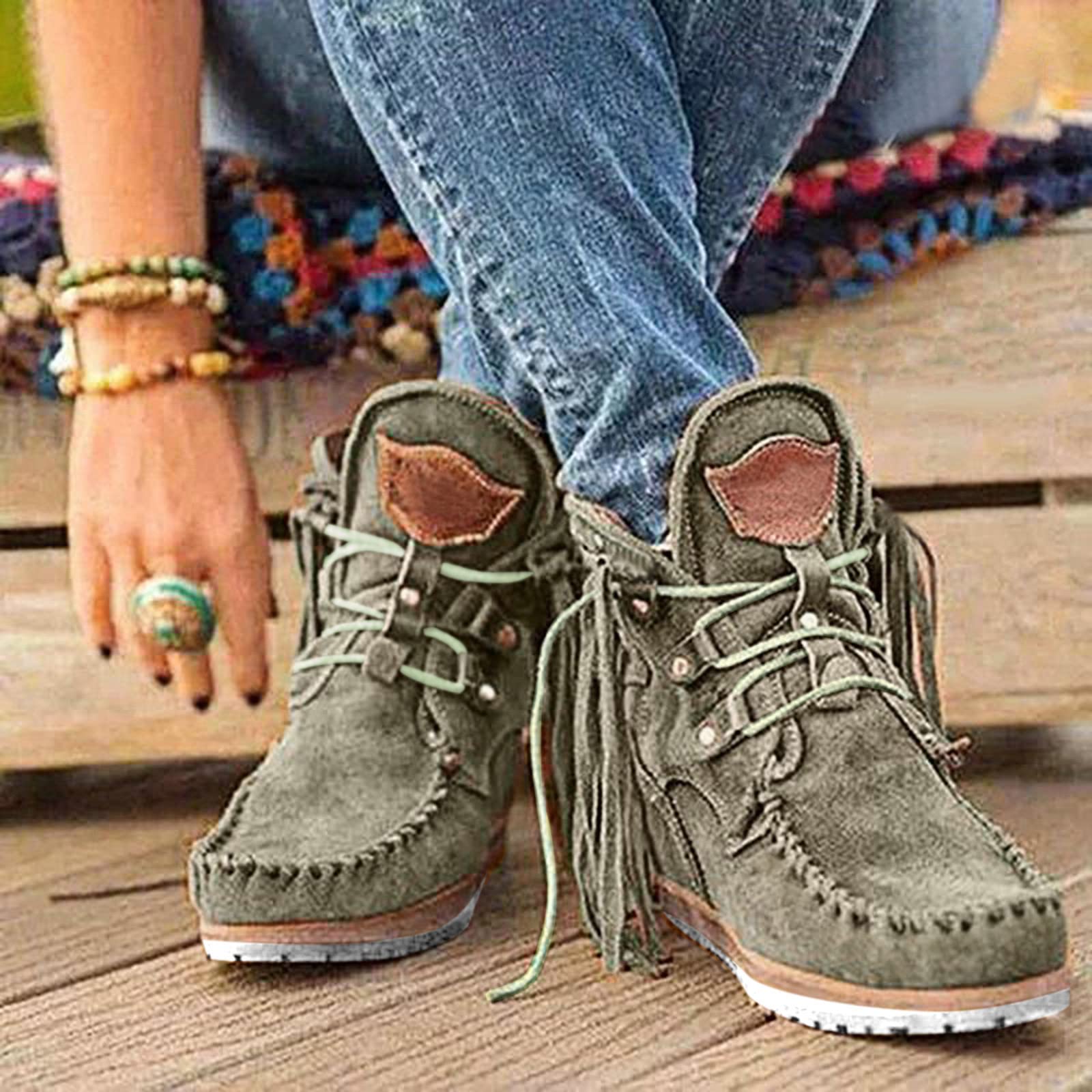 Womens Sandals, Rain Boots for Women Womens Cute Boots Narrow Boots Sexy Booties Plus Size Wide Calf Boots Womens Dress Shoes Green