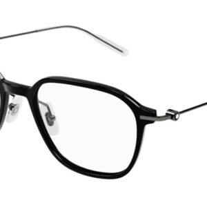 Sunglasses Montblanc MB 0207 O- 001 Black/Transparent Gunmetal