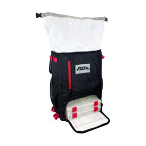 AO Coolers - Fishing Cooler Backpack - Red/Black (AOMFCBP)