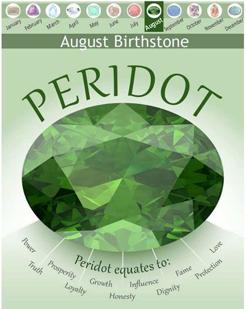 LMDPRAJAPATIS 7.25 Carat Peridot Stone German Silver Beautiful Anniversary Ring For Men And Women