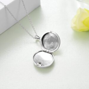 Irish Locket Celtic Locket Necklace That Holds Pictures Photo Keep Someone Near to You Sterling Silver