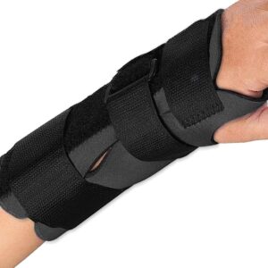 Rehabilitation Advantage Pediatric Breathoprene Soft Foam Wrist Brace, X-Large Left