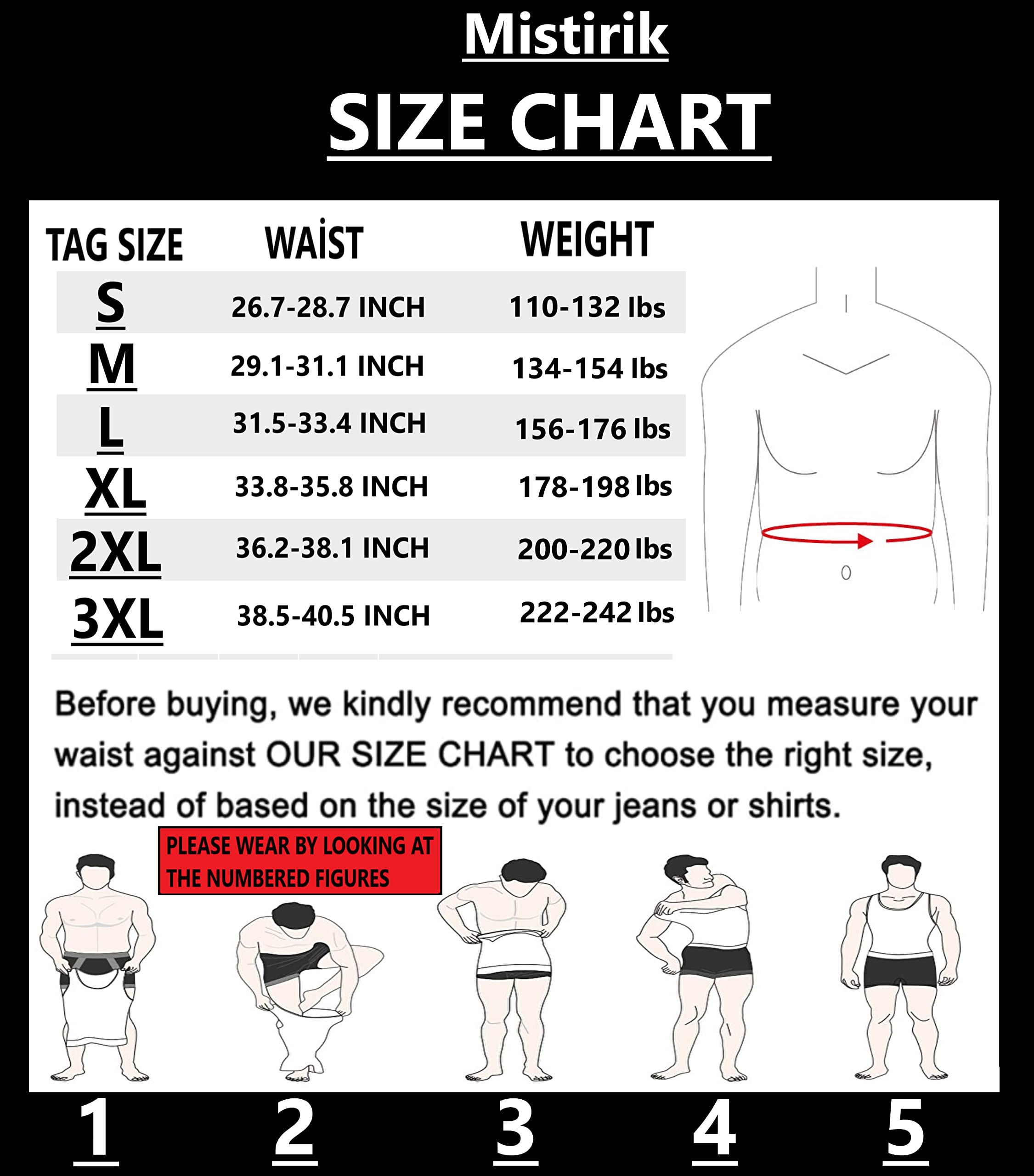 Mistirik 1Pcs Compression Shirts for Men - Mens Slimming Body Shaper Vest - Tight Tank Top for Men - Compression Shirt Tank Top (White, X-Large)