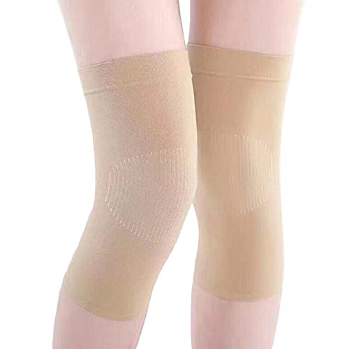 Knee Brace Knitted Pressure Knee Support Support Injury Pressure Protection Gel Pads for Knee Support for Men Women