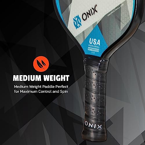 Onix Pickleball Z Series Paddles Graphite Carbon Fiber Pickleball Paddles with Cushion Comfort Pickleball Paddle Grip - USA Pickleball Approved