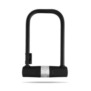 mguotp bicycle lock bike u lock bicycle security bike safety bracket shear resistant lock convenient lock frame key bicycle accessories bike locks (color : black)