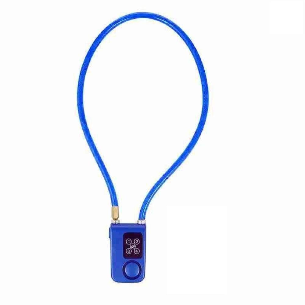 MGUOTP Bicycle Lock Foldable Bike Lock Remote Electric Bike Scooter Cable Lock Anti-Theft Steel Chain Accessories Portable Foldable Bike Lock-Yellow Bike Locks (Color : Red) (Color : Blue)