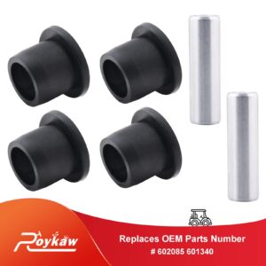 Roykaw Golf Cart Front A-arm Bushing Kit Compatible with EZGO RXV 2008-up Vehicles,OEM# 602085 601340