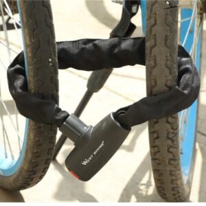 MGUOTP Bicycle Lock Bicycle Lock Road Bike Safety Anti-Theft Chain Lock with Outdoor Cycling Bicycle Accessories Bike Lock Bike Locks (Color : 1.03M) (Color : 1.03m)