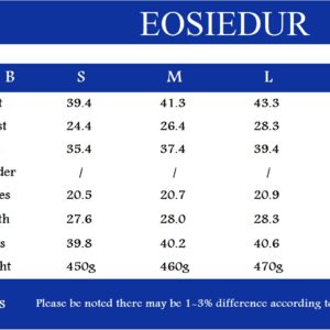 EOSIEDUR Women's Solid Sweatsuit Set Two Piece Long Sleeve Pullover and Waistband Sweatpants Sport Outfits Sets, Blue X-Large