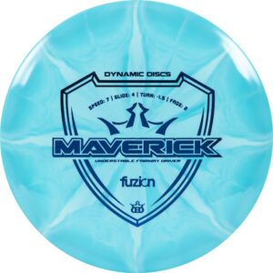 dynamic discs fuzion burst maverick fairway driver golf disc [colors will vary] - 173-176g