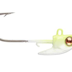 Damiki Rig Jig Heads Unpainted 1/8oz 1/0