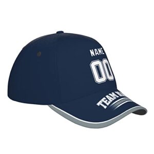 Cap Dallas Custom any Name and Number Hat for Men Women Youth Personalized Gifts