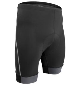 aero|tech|designs | big men's clydesdale padded bike shorts | 1x-large | charcoal