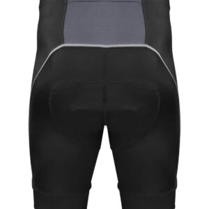 AERO|TECH|DESIGNS | Big Men's Clydesdale Padded Bike Shorts | 1X-Large | Charcoal