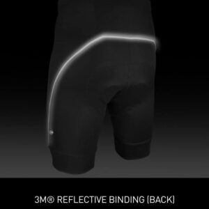 AERO|TECH|DESIGNS | Big Men's Clydesdale Padded Bike Shorts | 1X-Large | Charcoal