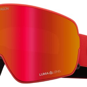 Dragon Alliance NFX2 Safron LL Red Ion/LL Rose LB Snow Goggles