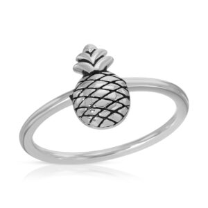 Sterling Silver 925 Pineapple Ring (7)