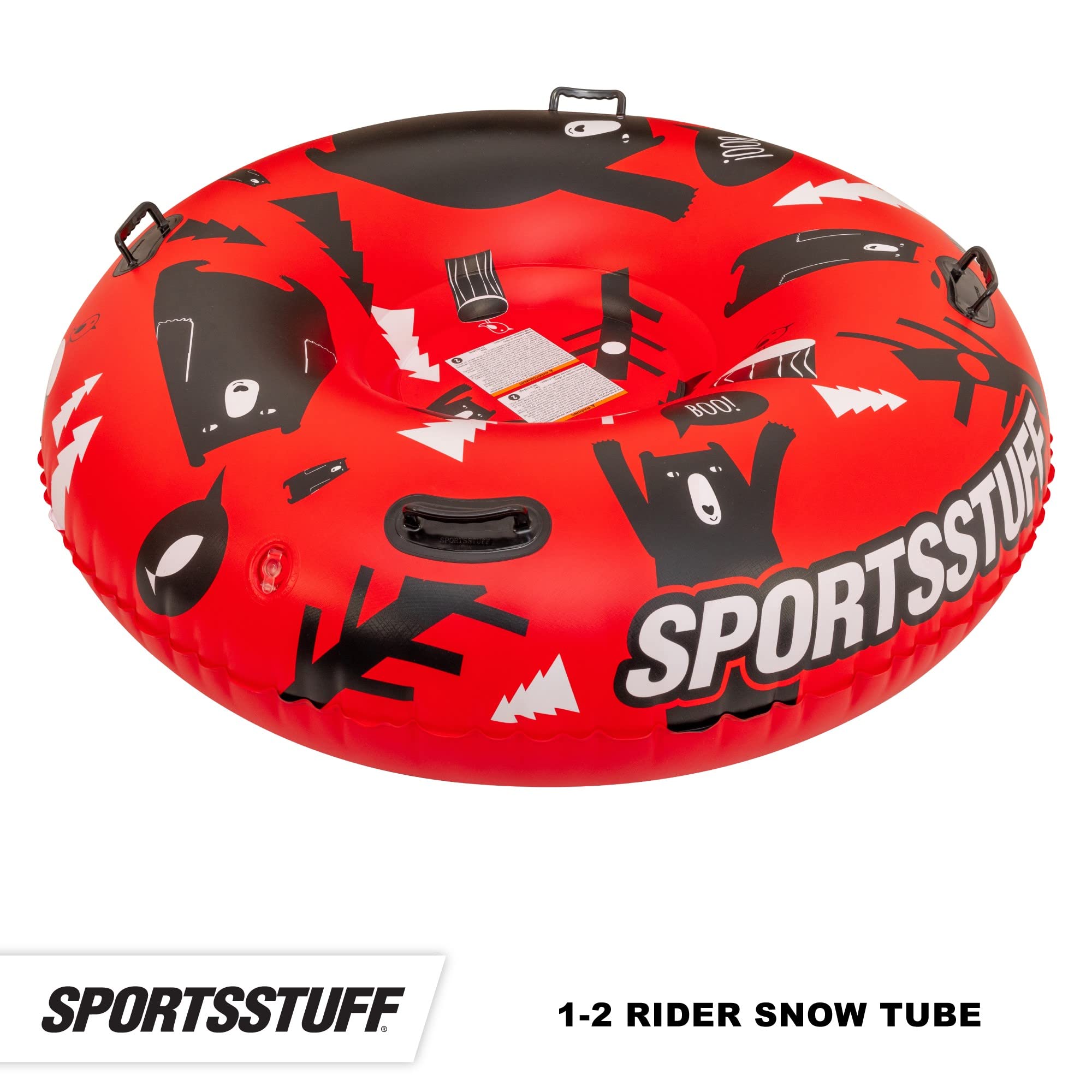 SportsStuff Timber Bear Inflatable Snow Sled with Handles (Multiple