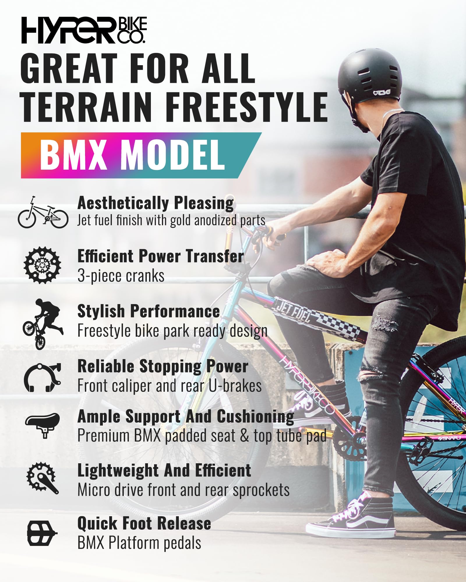 Hyper 29" Jet Fuel BMX Bike