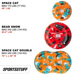 SportsStuff Timber Bear Inflatable Snow Sled with Handles (Multiple