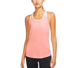 nike women's city sleek trail tank top (us, alpha, x-large, regular, regular, pink)