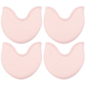 ballet toe pads 2 pairs ballet toes pad pointe shoe socks silicone toe socks toe liner socks half seamless socks metatarsal pads for high heel dance shoes pink toe pointe pads