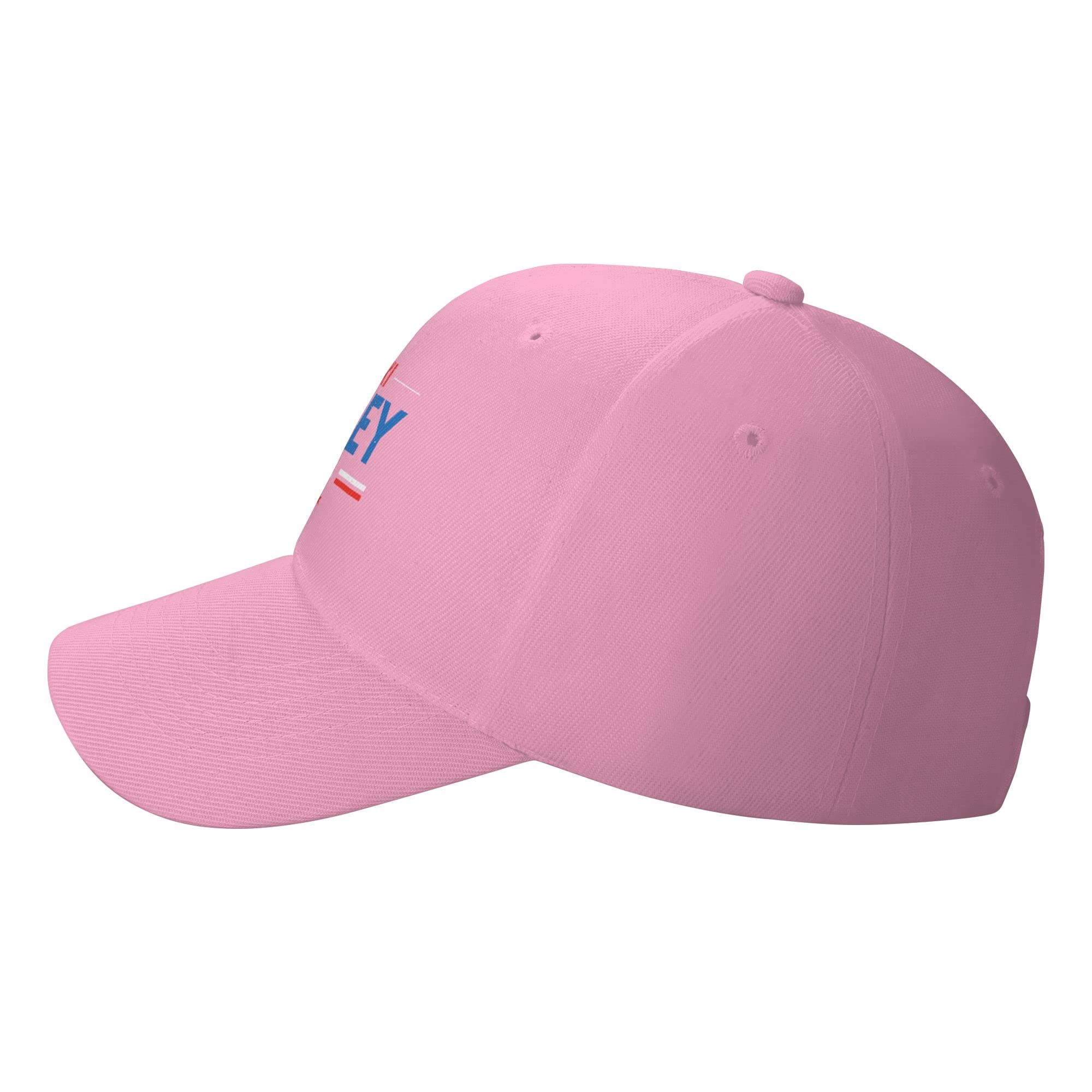 Klazza Nikki Haley 2024 Hat Nikki Haley President for President 2024 Campaign, Nikki Haley 2024 Hats Baseball Caps Pink