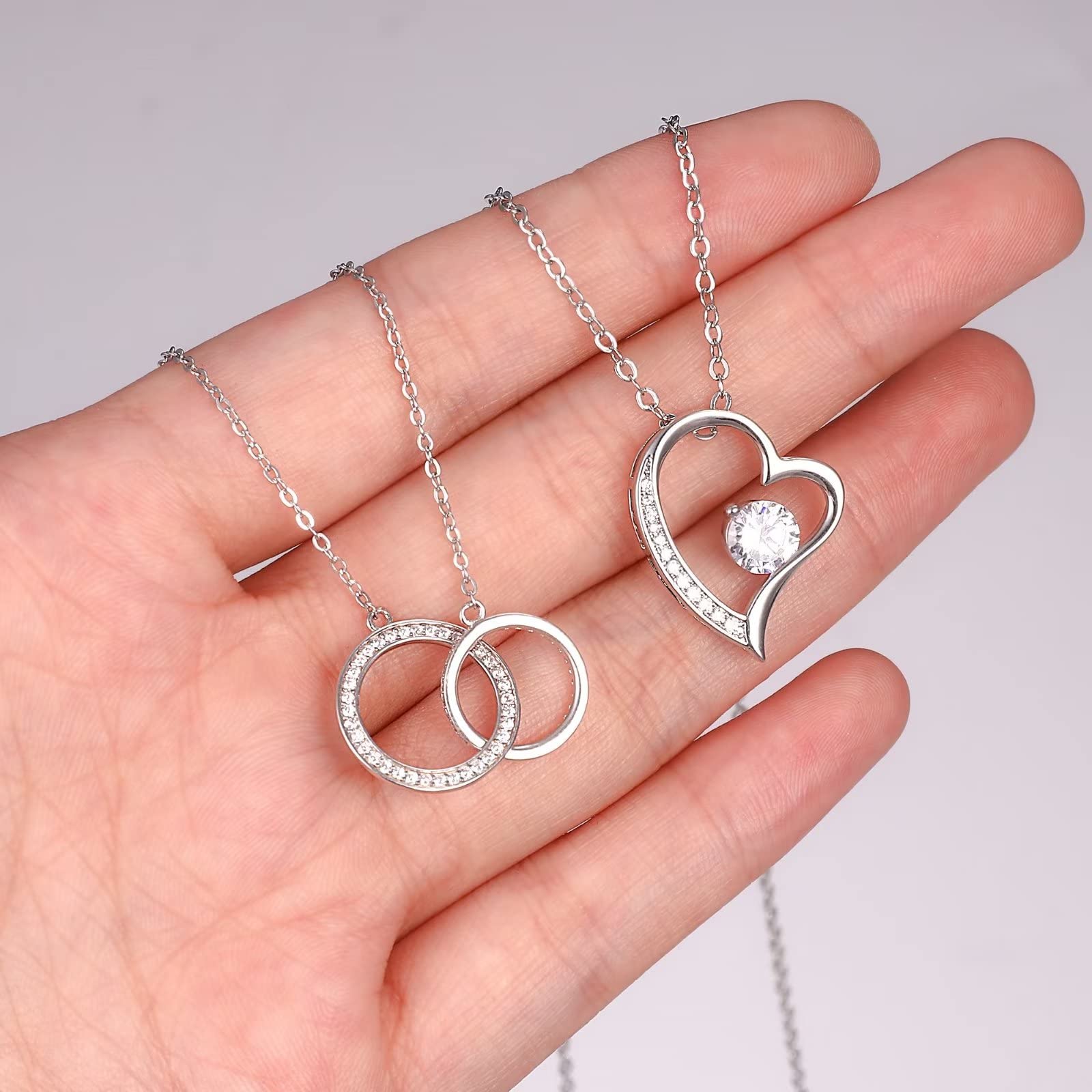 PAERAPAK Bonus Mom Gifts Necklace, 925 Sterling Silver Best Bonus Mom Ever Gifts Step Mom Necklace Bonus Mom Christmas Gifts Step Mom Mothers Day Gifts Jewelry Gifts for Bonus Mom Step Mom