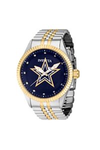 invicta men's nfl dallas cowboys 42461 japanese quartz watch