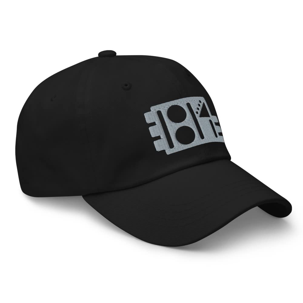 Rhythm Nation 1814 Hat - Adjustable Embroidered Dad Cap Black