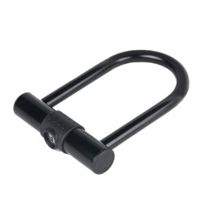 mguotp cycling u-locks bicycle lock cycling lock cable lock aluminum lock u-lock lock for bike, black, one size (color : black, size : one size)