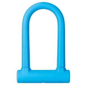 mguotp anti-theft road mountain bike lock cycling u-locks bicycle lock double open for locking your bike up safely, blue, one size (color : blue, size : one size)