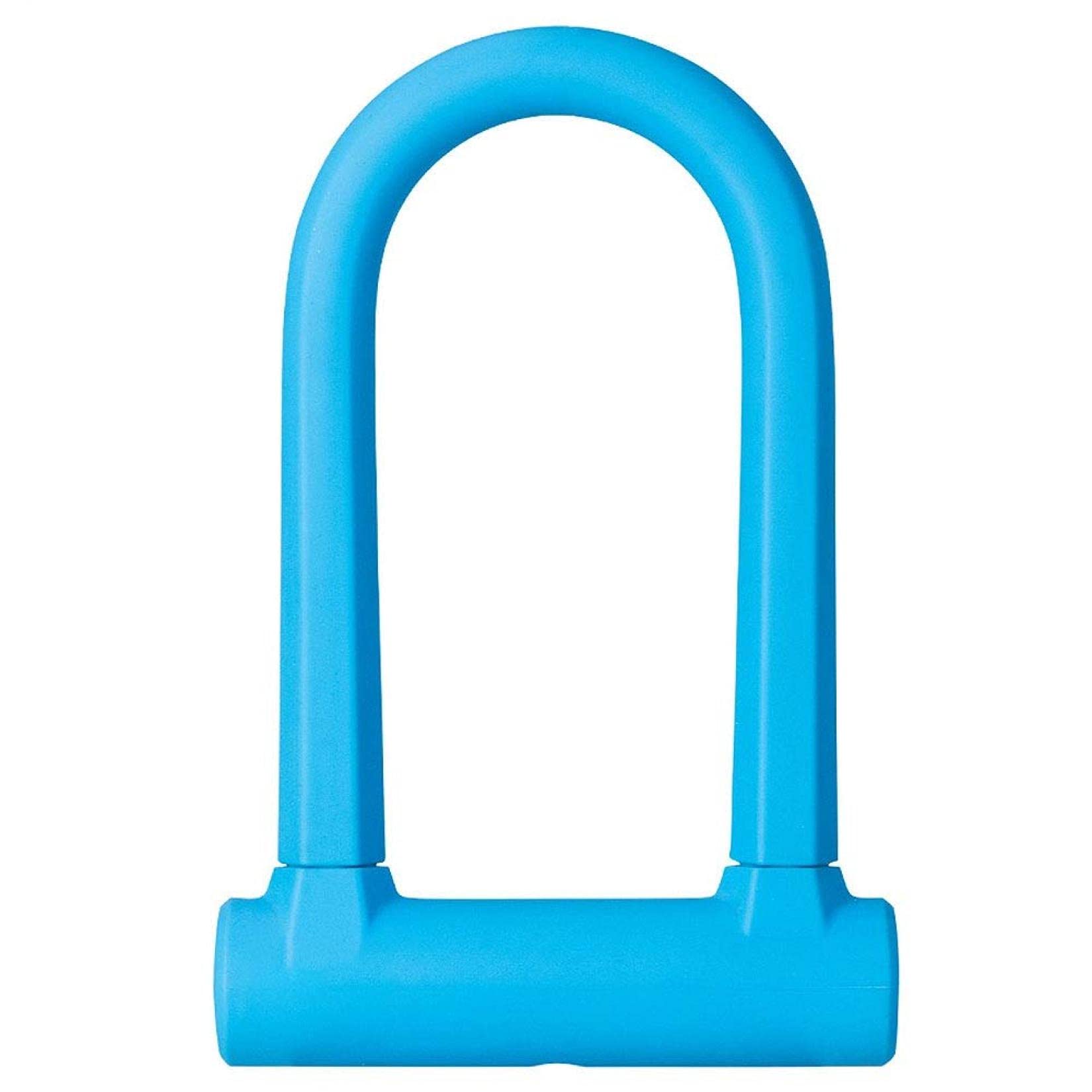 MGUOTP Anti-Theft Road Mountain Bike Lock Cycling U-Locks Bicycle Lock Double Open for Locking Your Bike Up Safely, Blue, One Size (Color : Blue, Size : One Size)