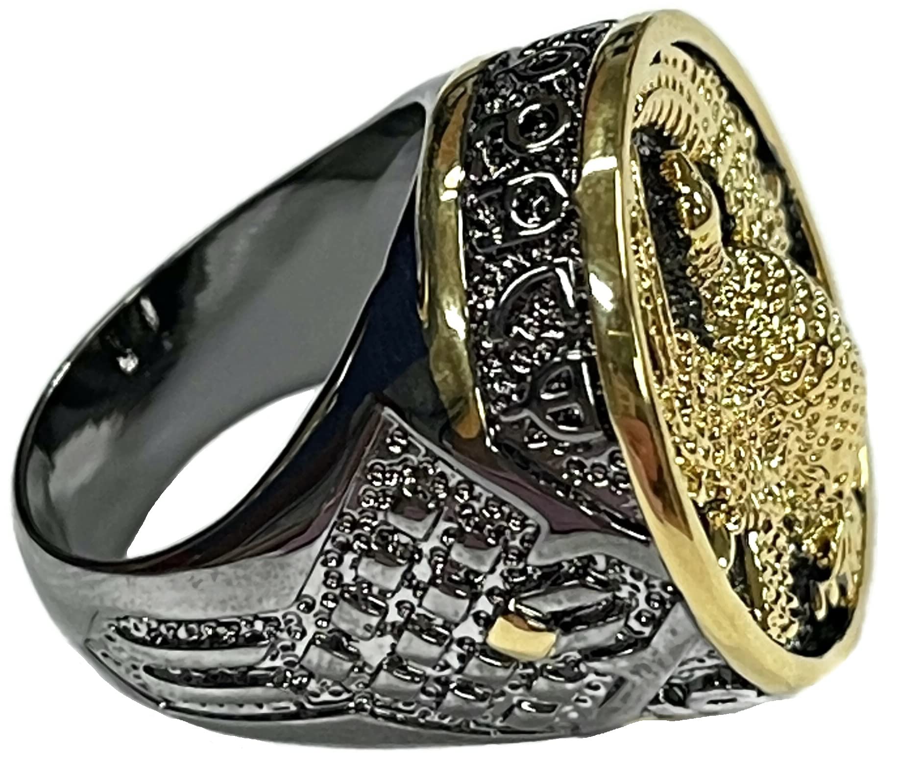 costumebase DUNE RING Duke Leto Atreides Signet Prop Replica Ducal STAINLESS STEEL (US Sz 9)