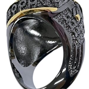 costumebase DUNE RING Duke Leto Atreides Signet Prop Replica Ducal STAINLESS STEEL (US Sz 9)